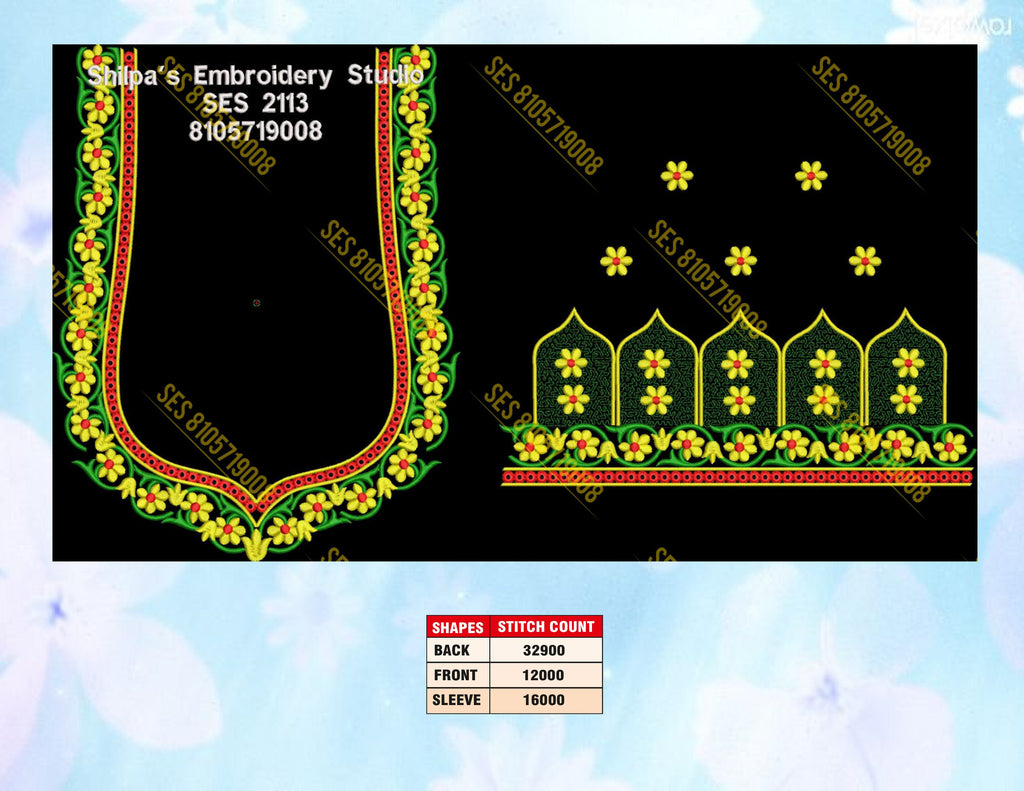 Embroidery Designs 2101-2200 Series