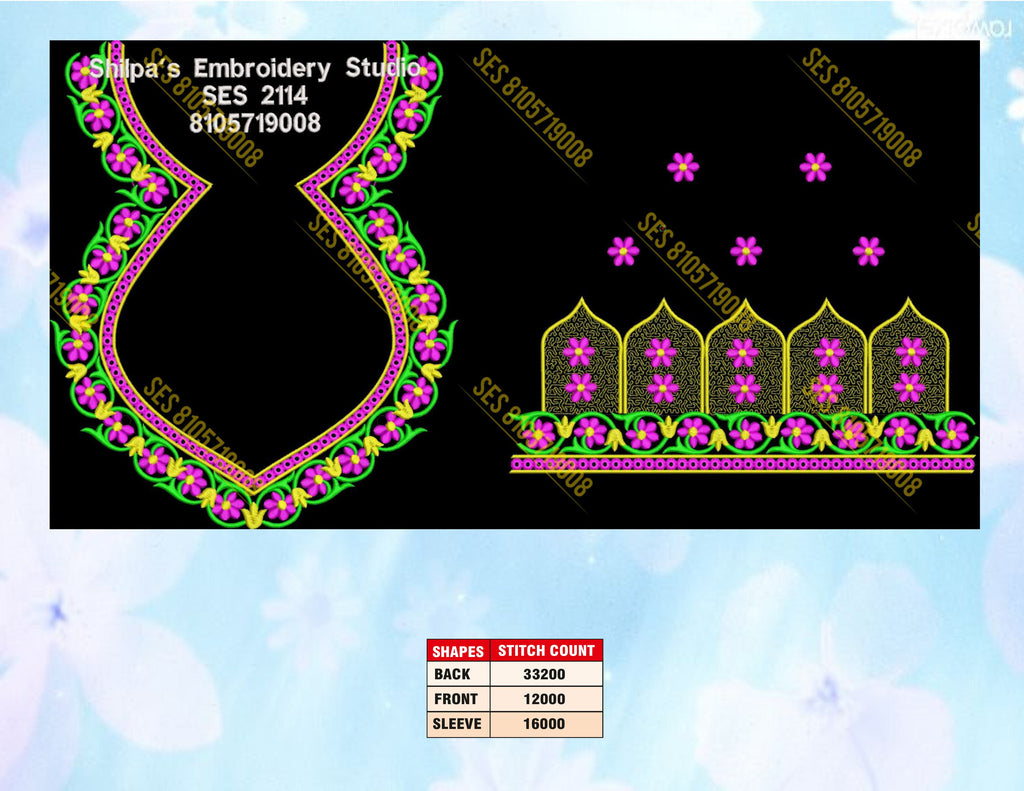 Embroidery Designs 2101-2200 Series