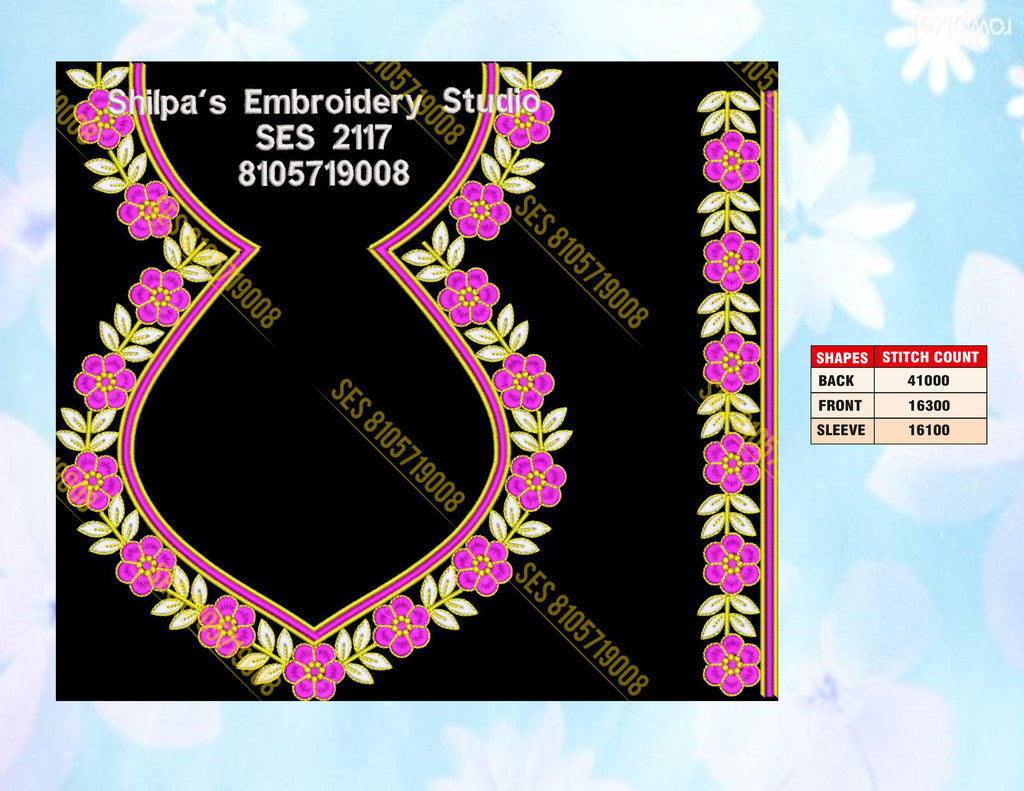 Embroidery Designs 2101-2200 Series