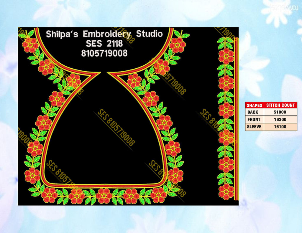 Embroidery Designs 2101-2200 Series