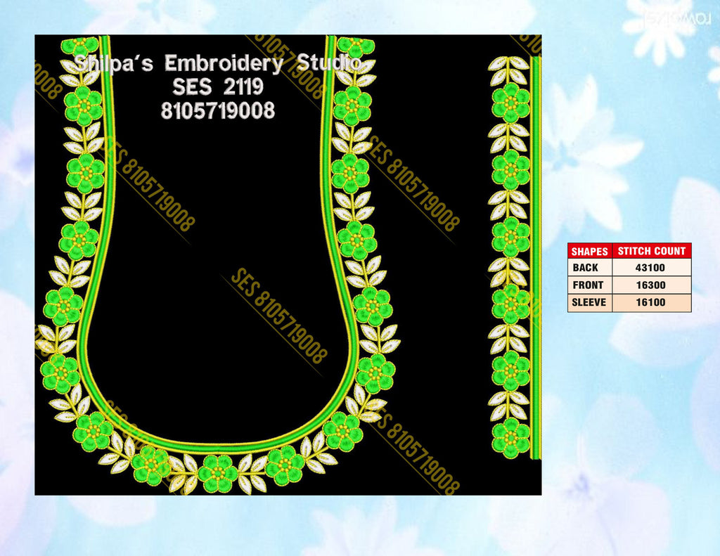 Embroidery Designs 2101-2200 Series