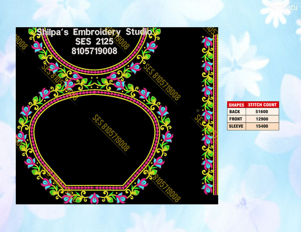 Embroidery Designs 2101-2200 Series