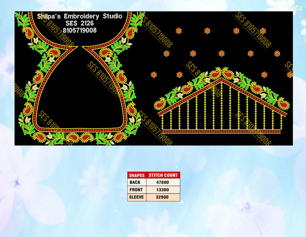 Embroidery Designs 2101-2200 Series