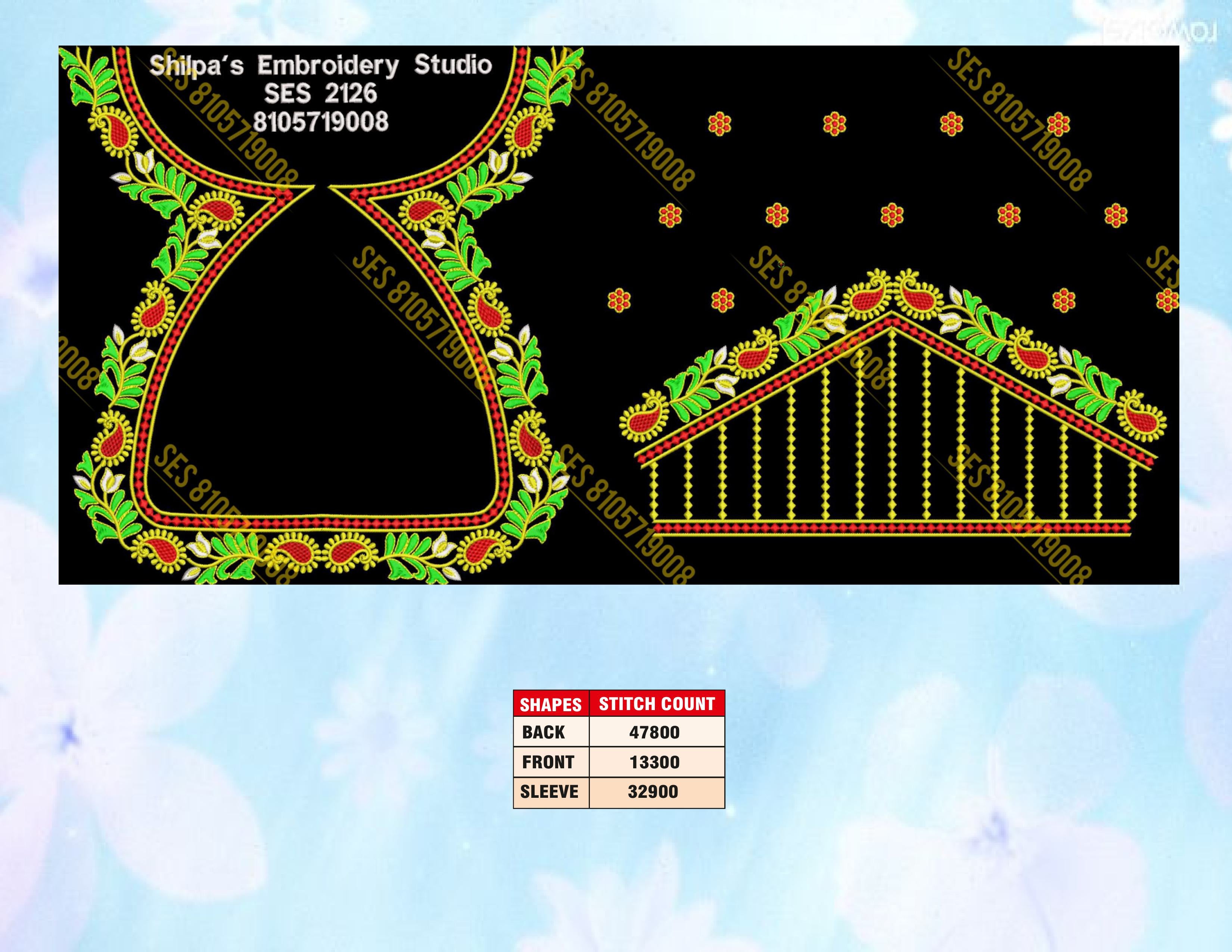 Embroidery Designs 2101-2200 Series