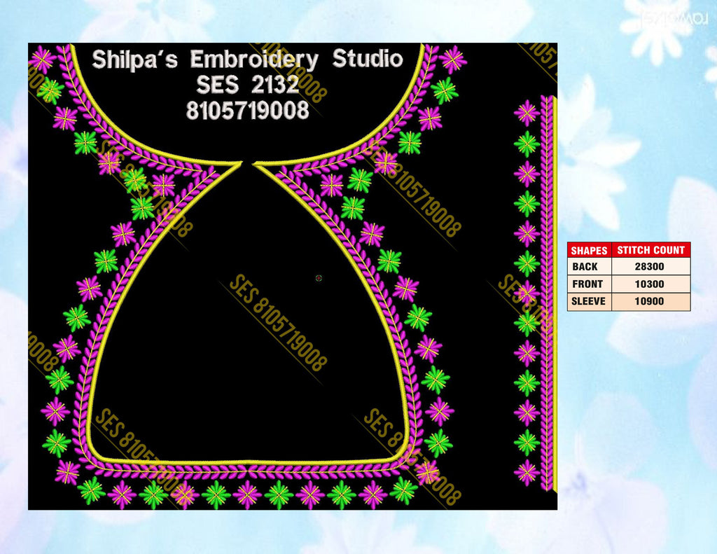 Embroidery Designs 2101-2200 Series