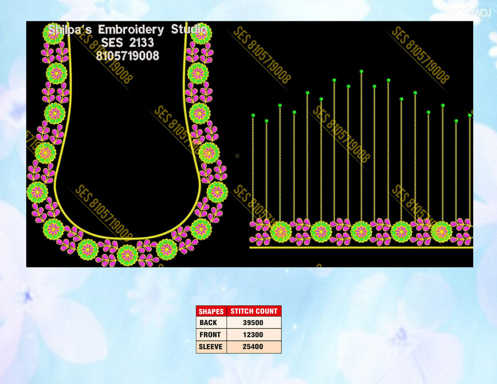 Embroidery Designs 2101-2200 Series