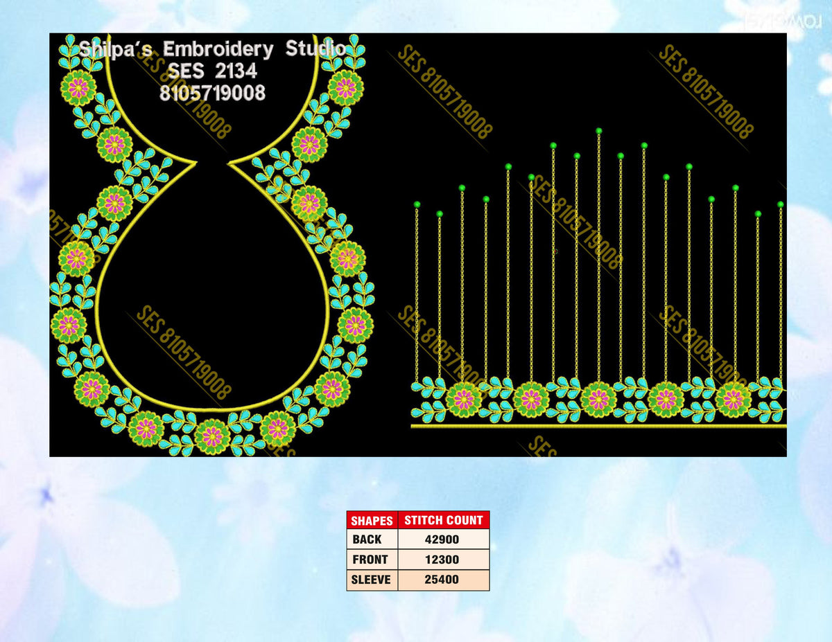 Embroidery Designs 2101-2200 Series