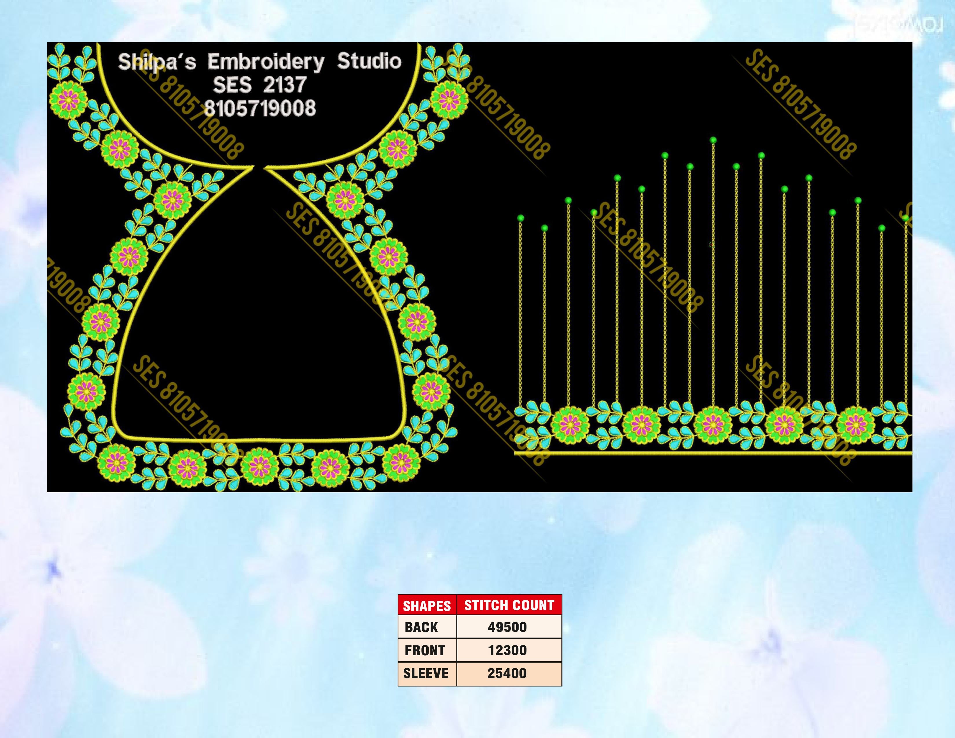 Embroidery Designs 2101-2200 Series