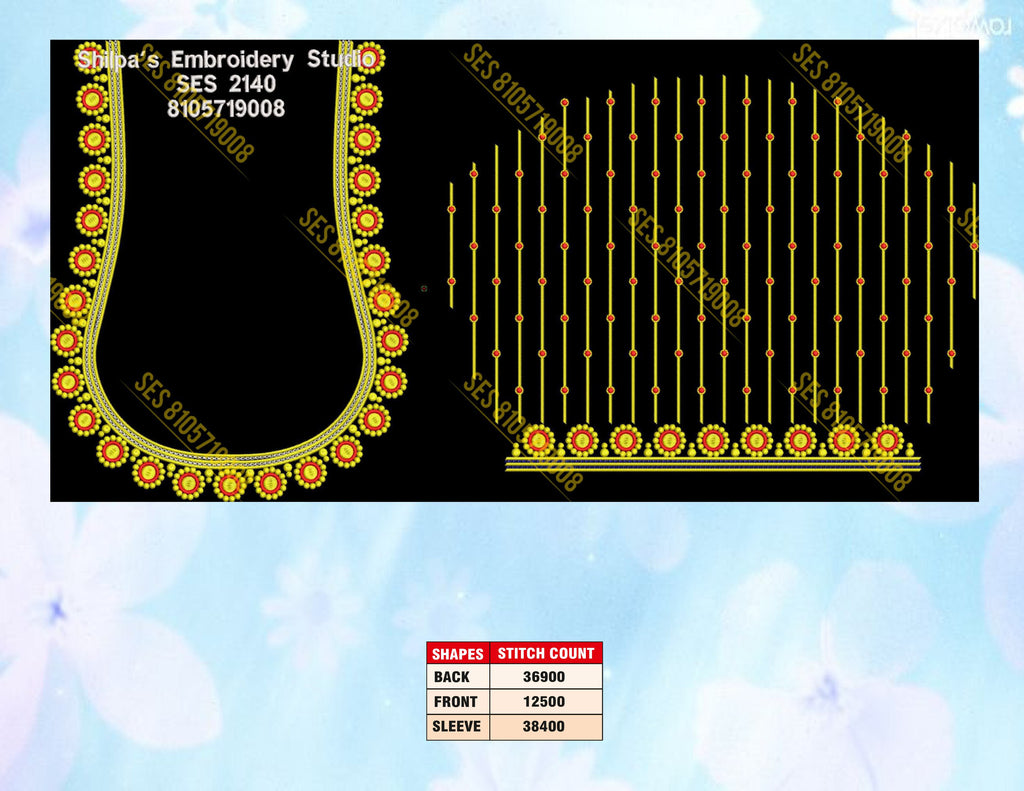 Embroidery Designs 2101-2200 Series