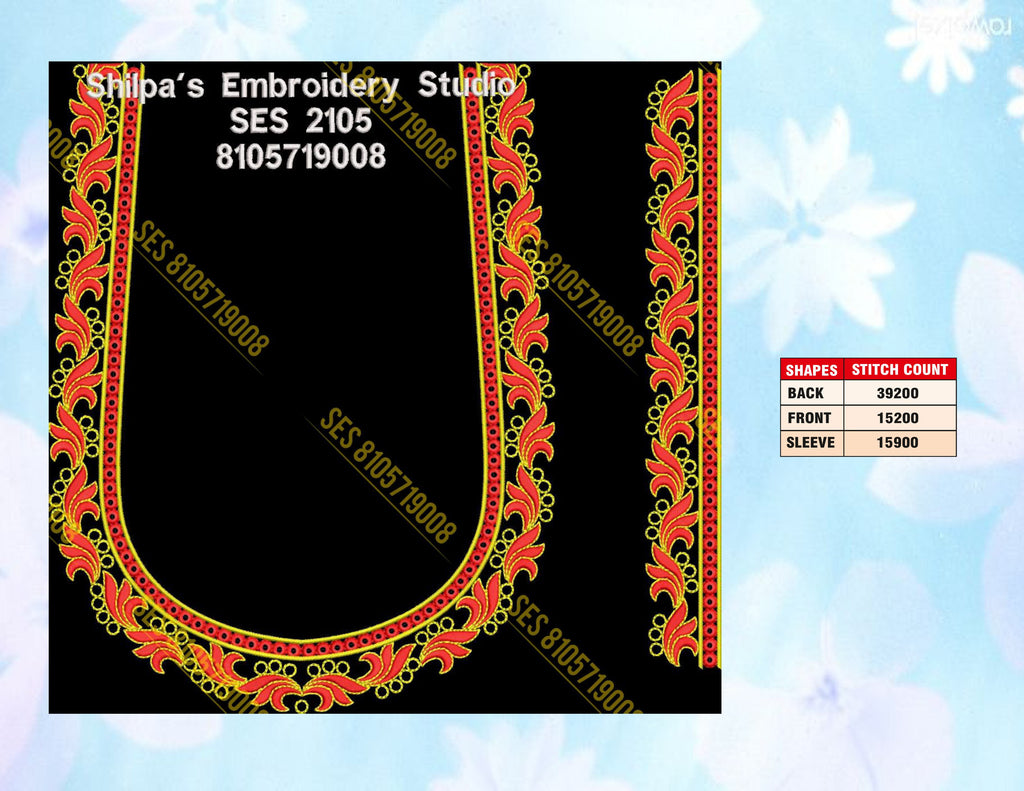Embroidery Designs 2101-2200 Series