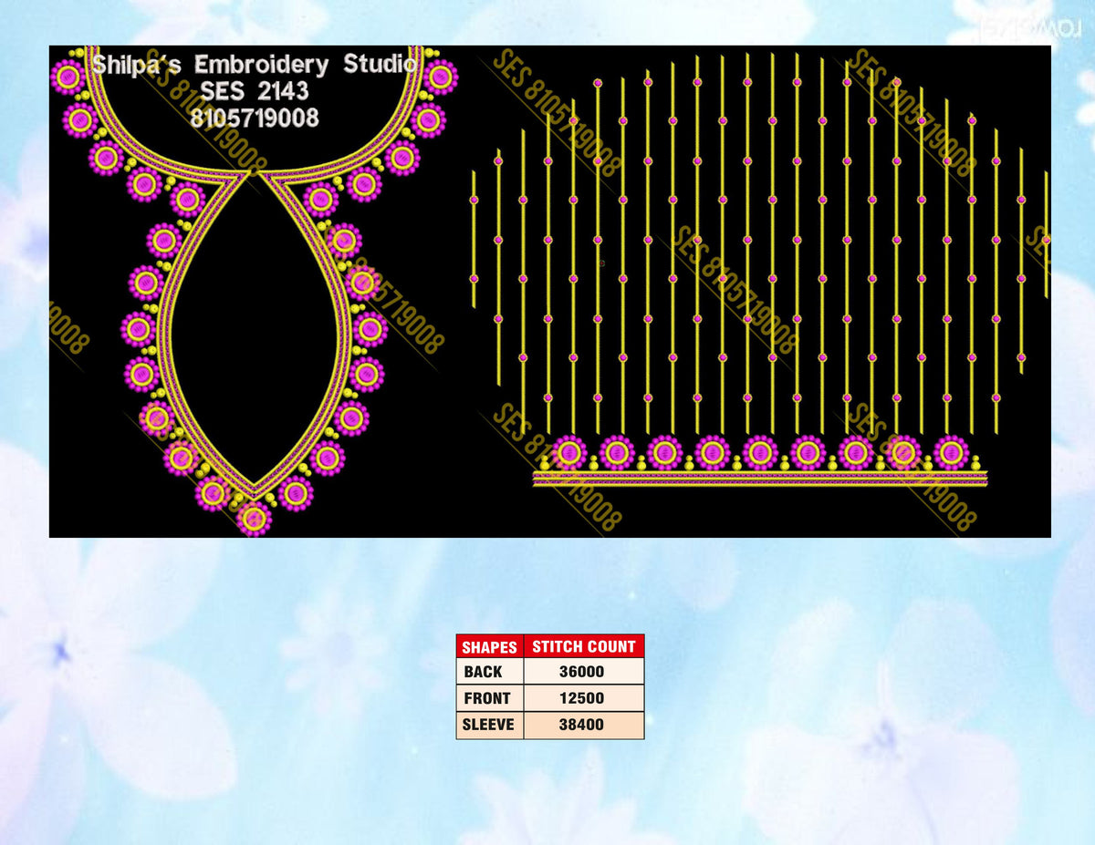 Embroidery Designs 2101-2200 Series