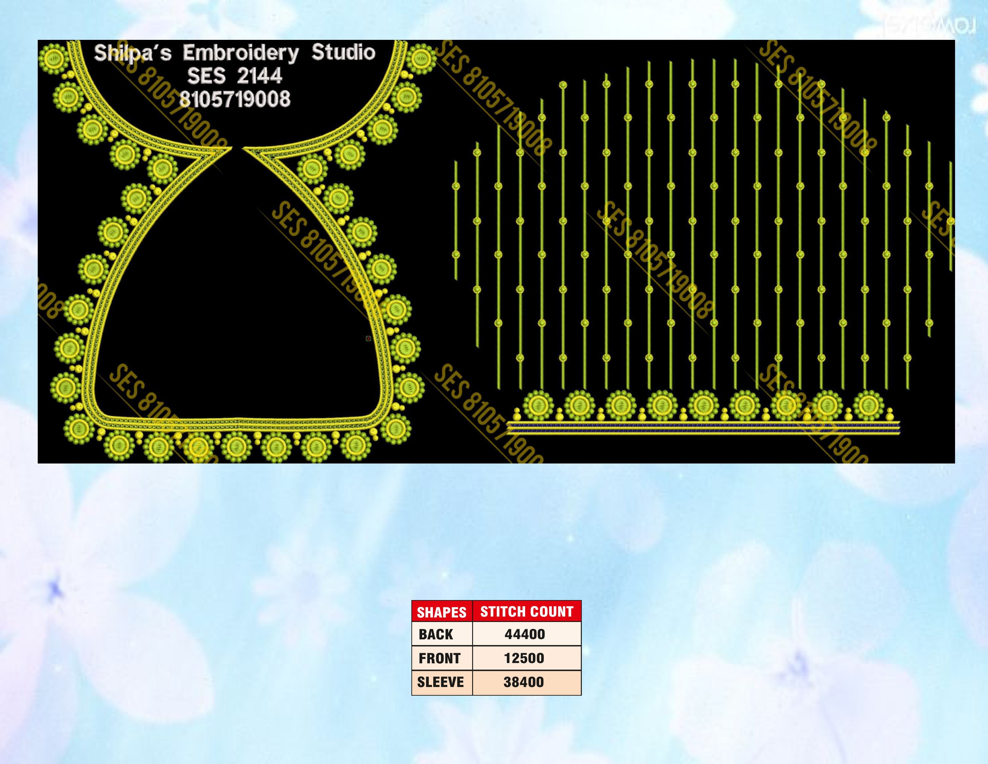 Embroidery Designs 2101-2200 Series