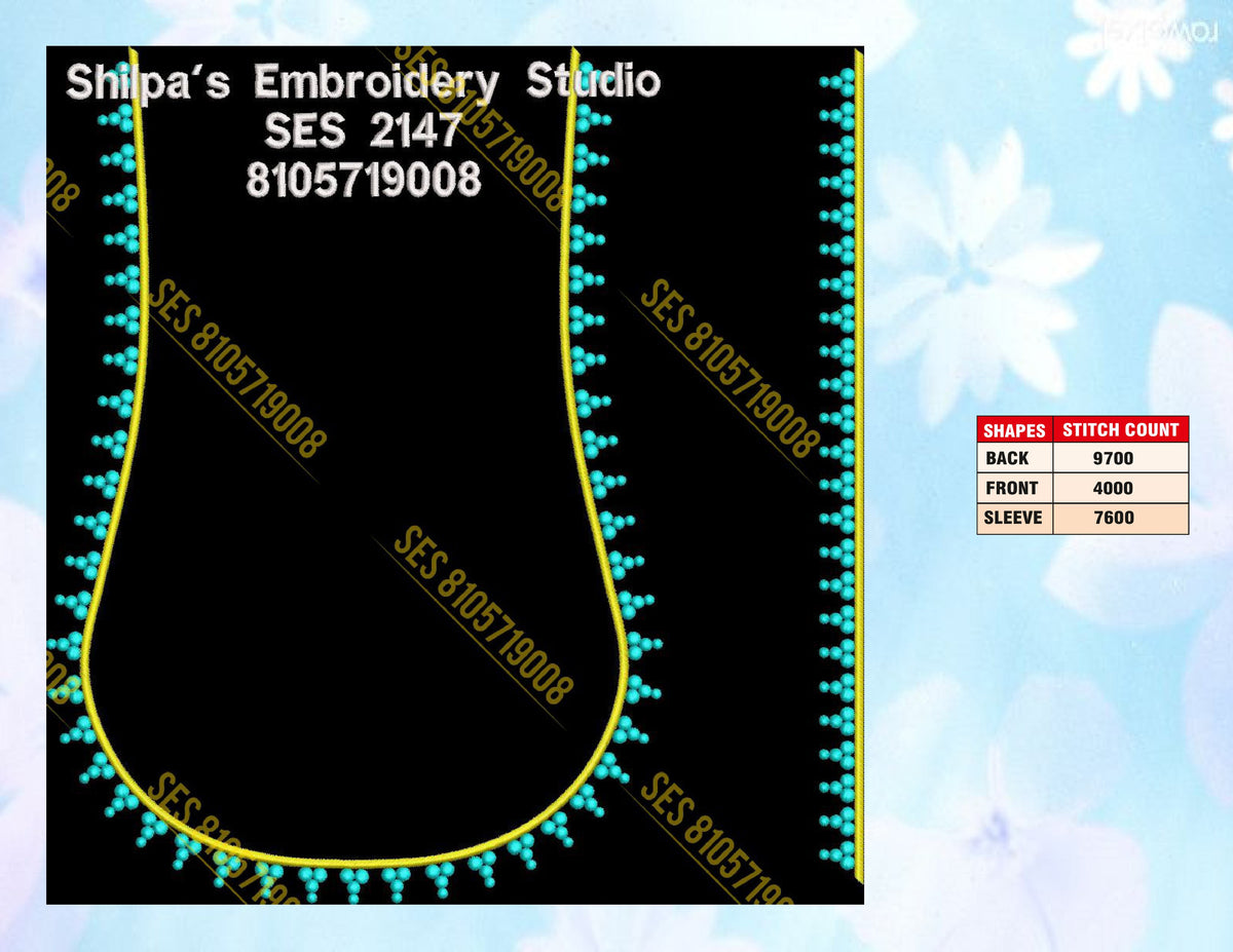 Embroidery Designs 2101-2200 Series