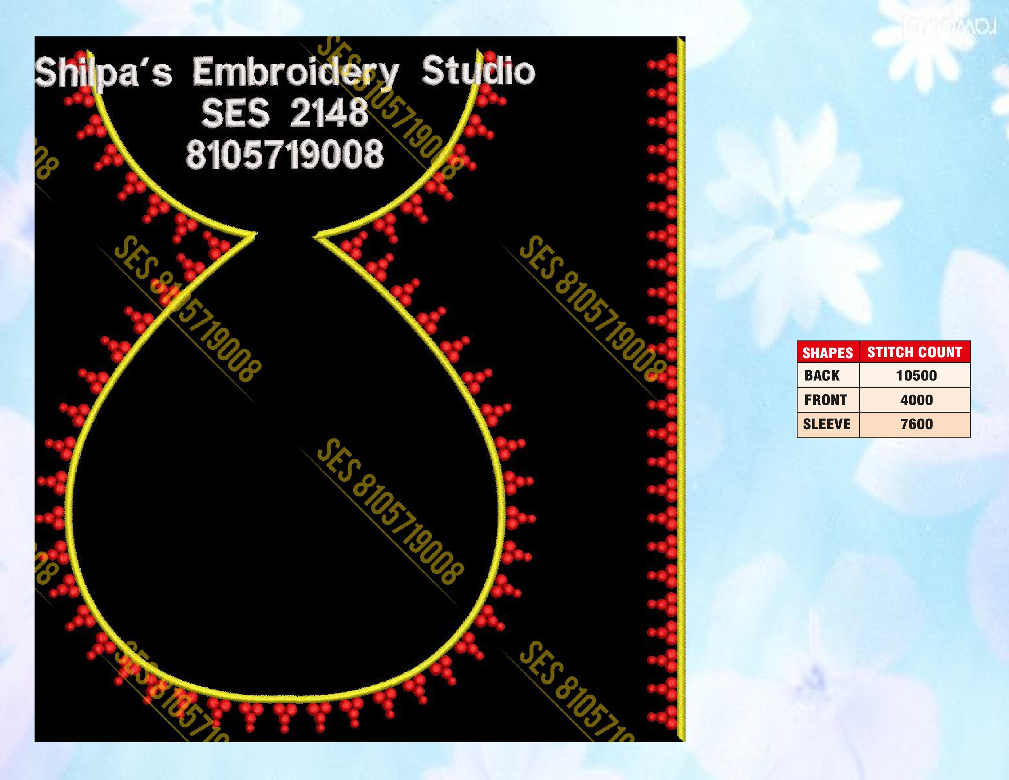Embroidery Designs 2101-2200 Series