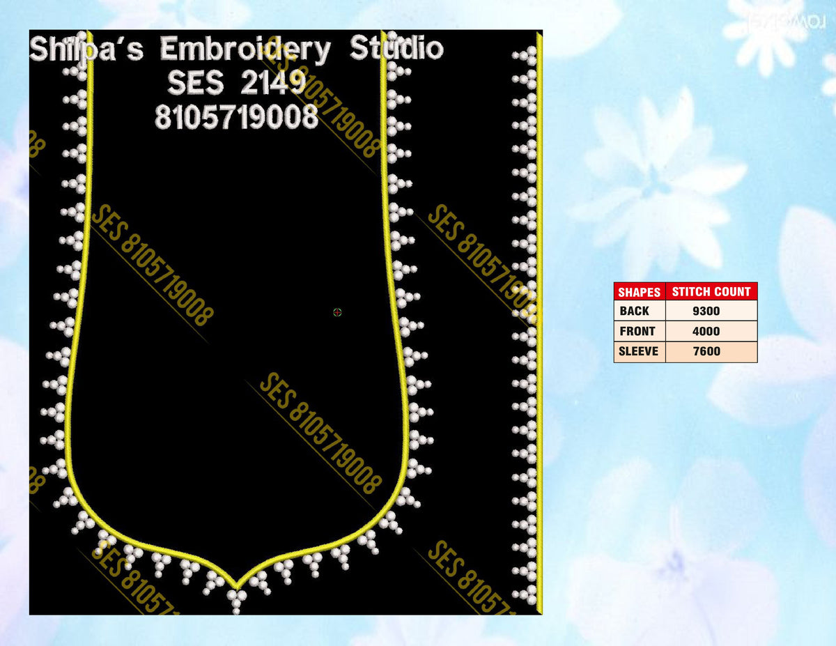 Embroidery Designs 2101-2200 Series