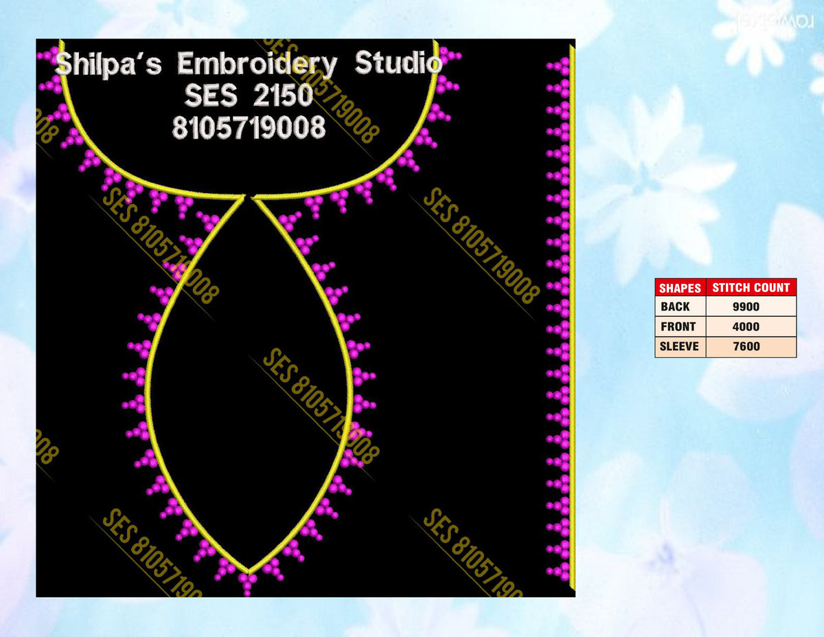 Embroidery Designs 2101-2200 Series