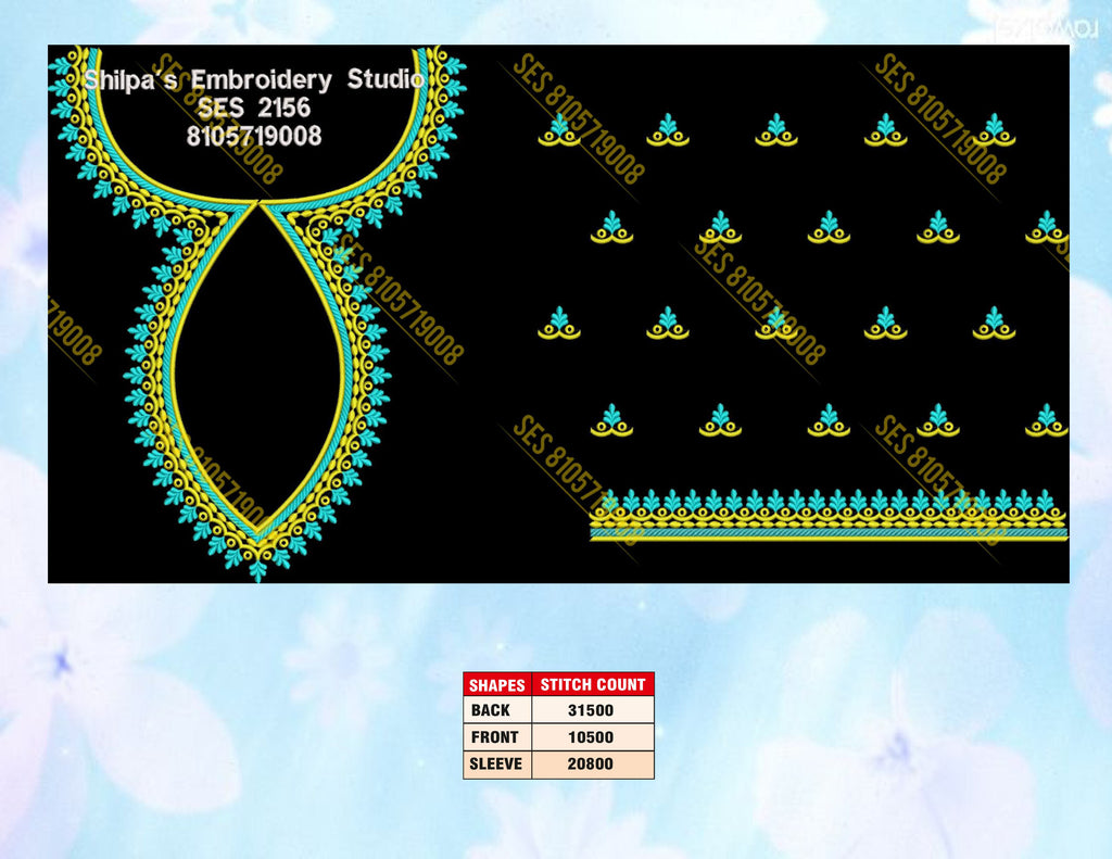 Embroidery Designs 2101-2200 Series
