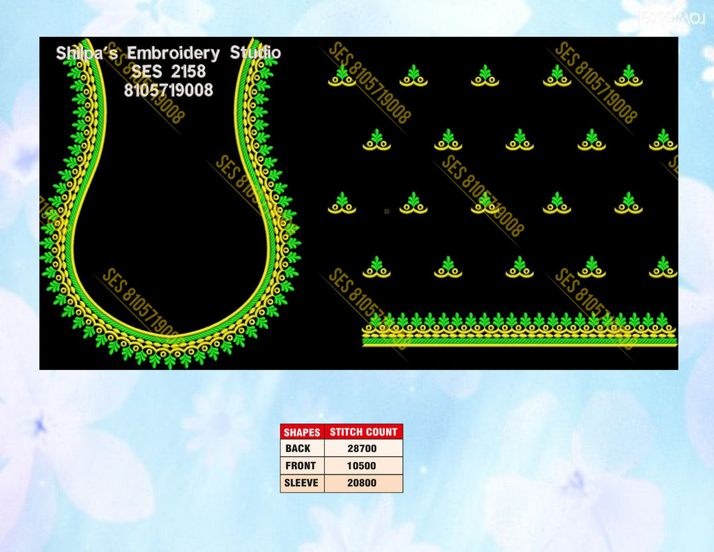 Embroidery Designs 2101-2200 Series