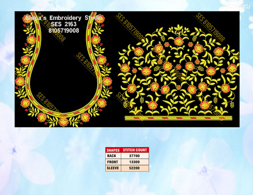 Embroidery Designs 2101-2200 Series