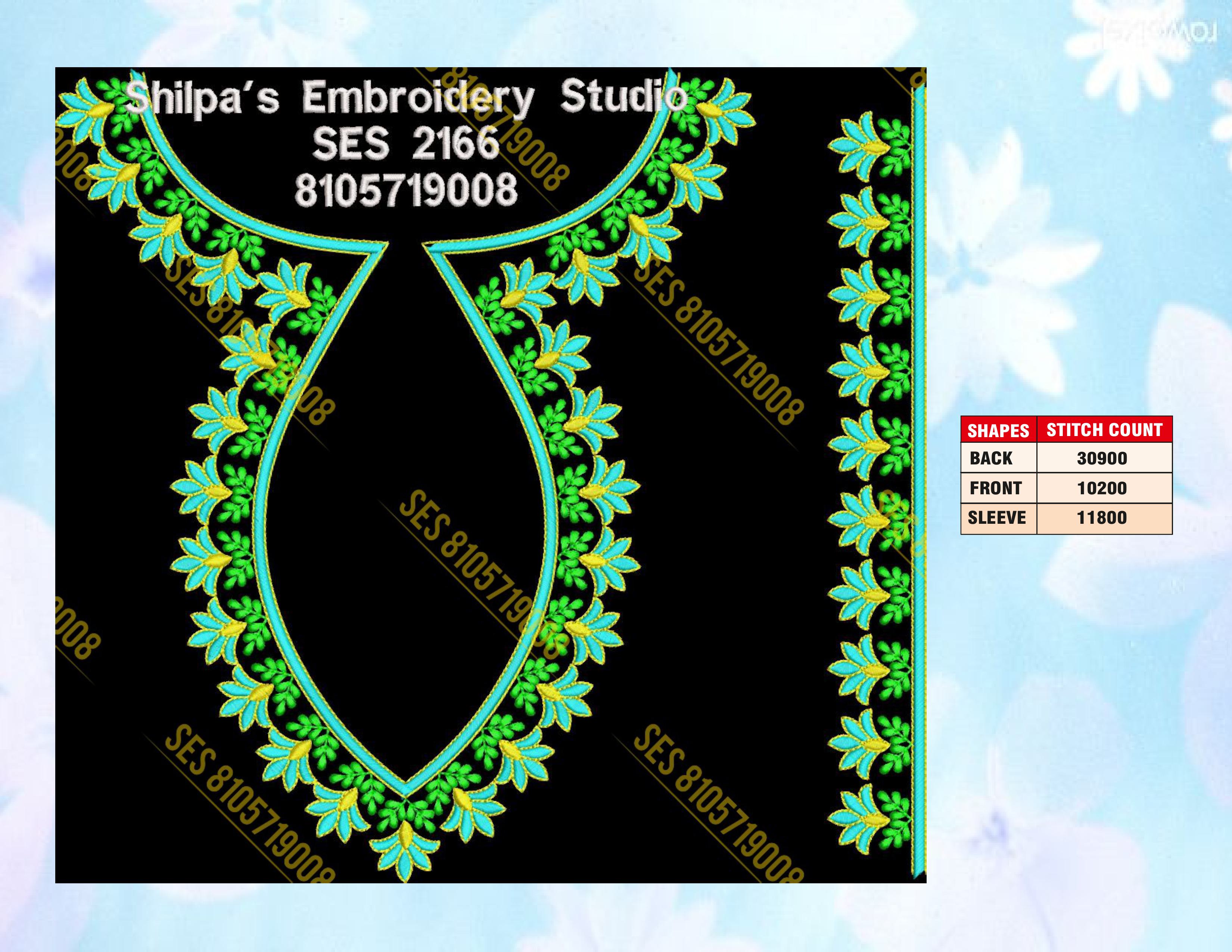 Embroidery Designs 2101-2200 Series