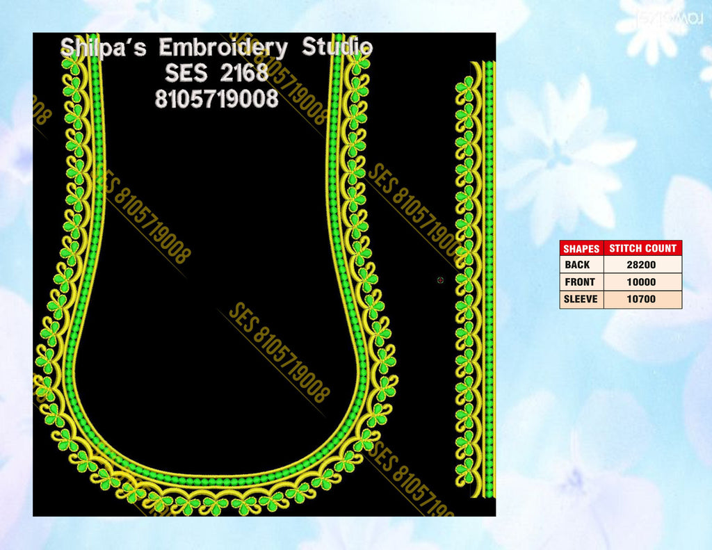 Embroidery Designs 2101-2200 Series