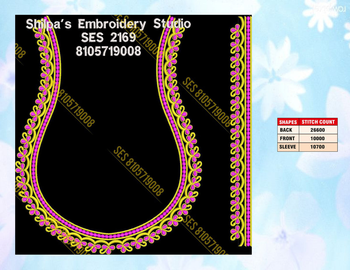 Embroidery Designs 2101-2200 Series