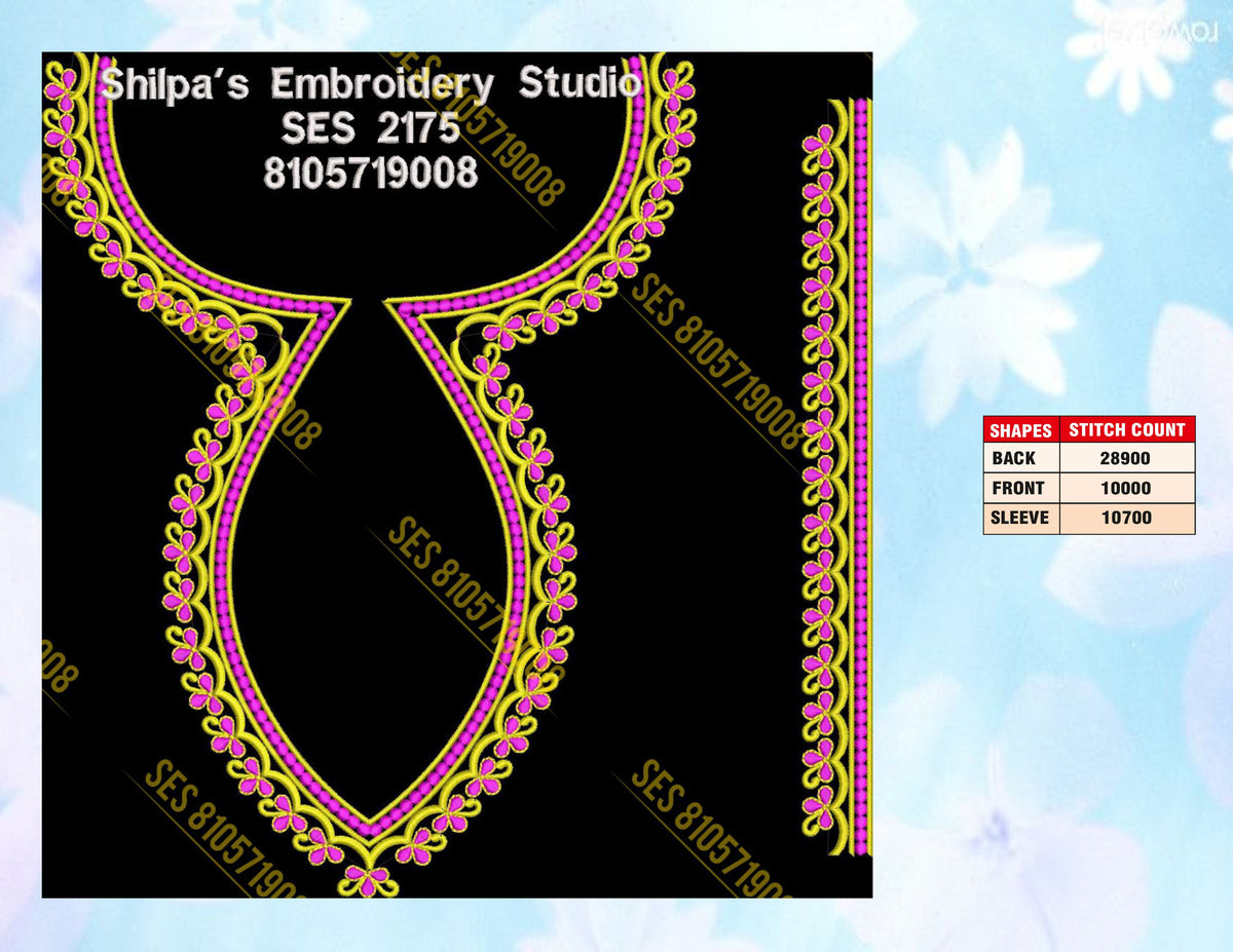 Embroidery Designs 2101-2200 Series
