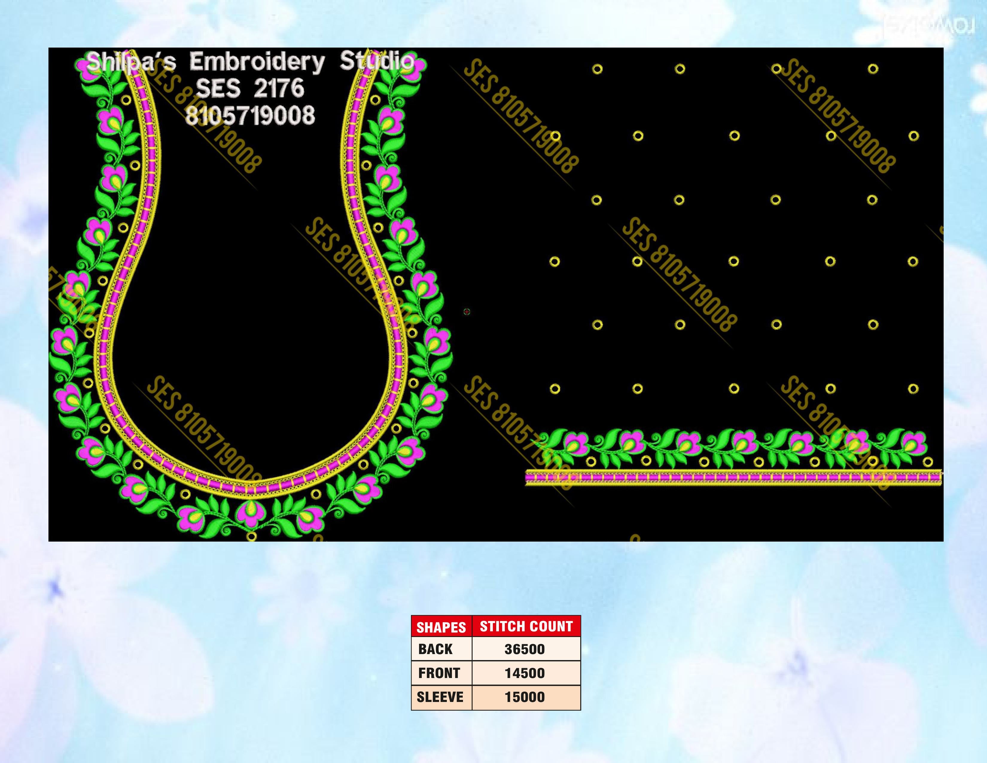 Embroidery Designs 2101-2200 Series