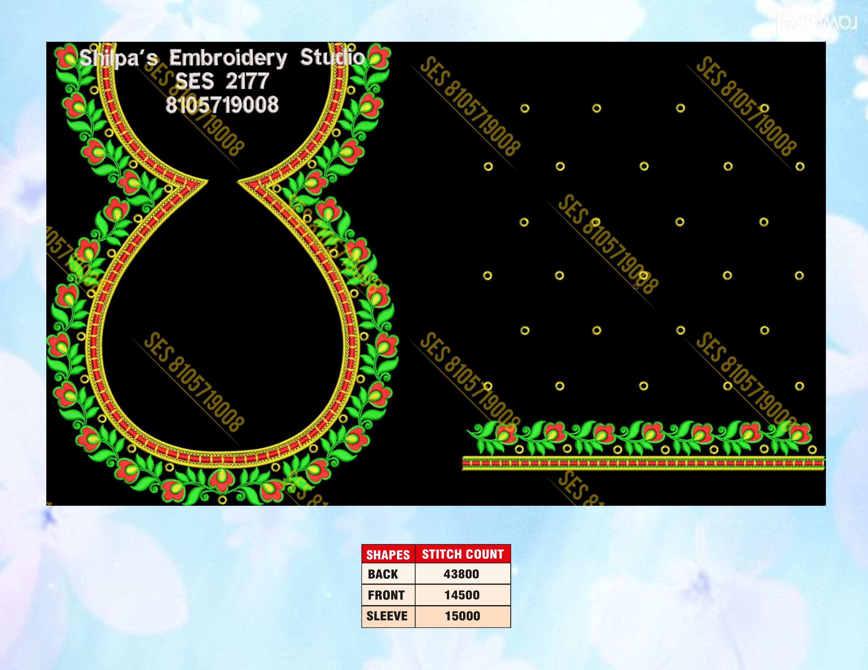 Embroidery Designs 2101-2200 Series