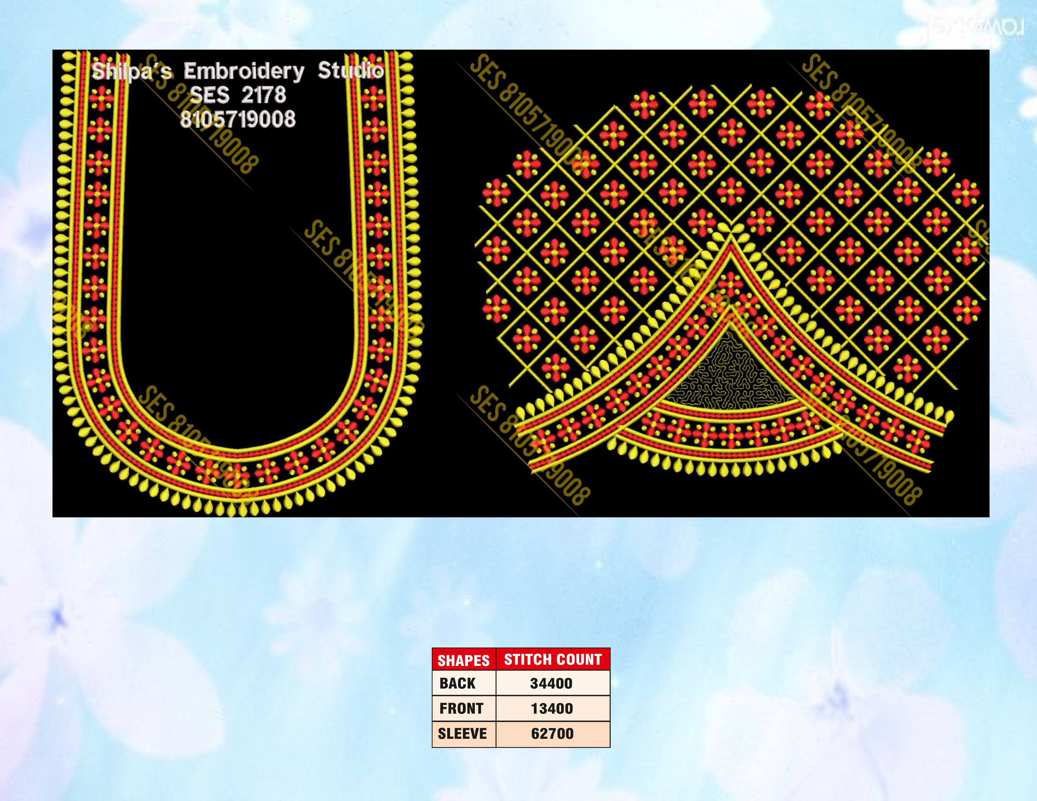 Embroidery Designs 2101-2200 Series
