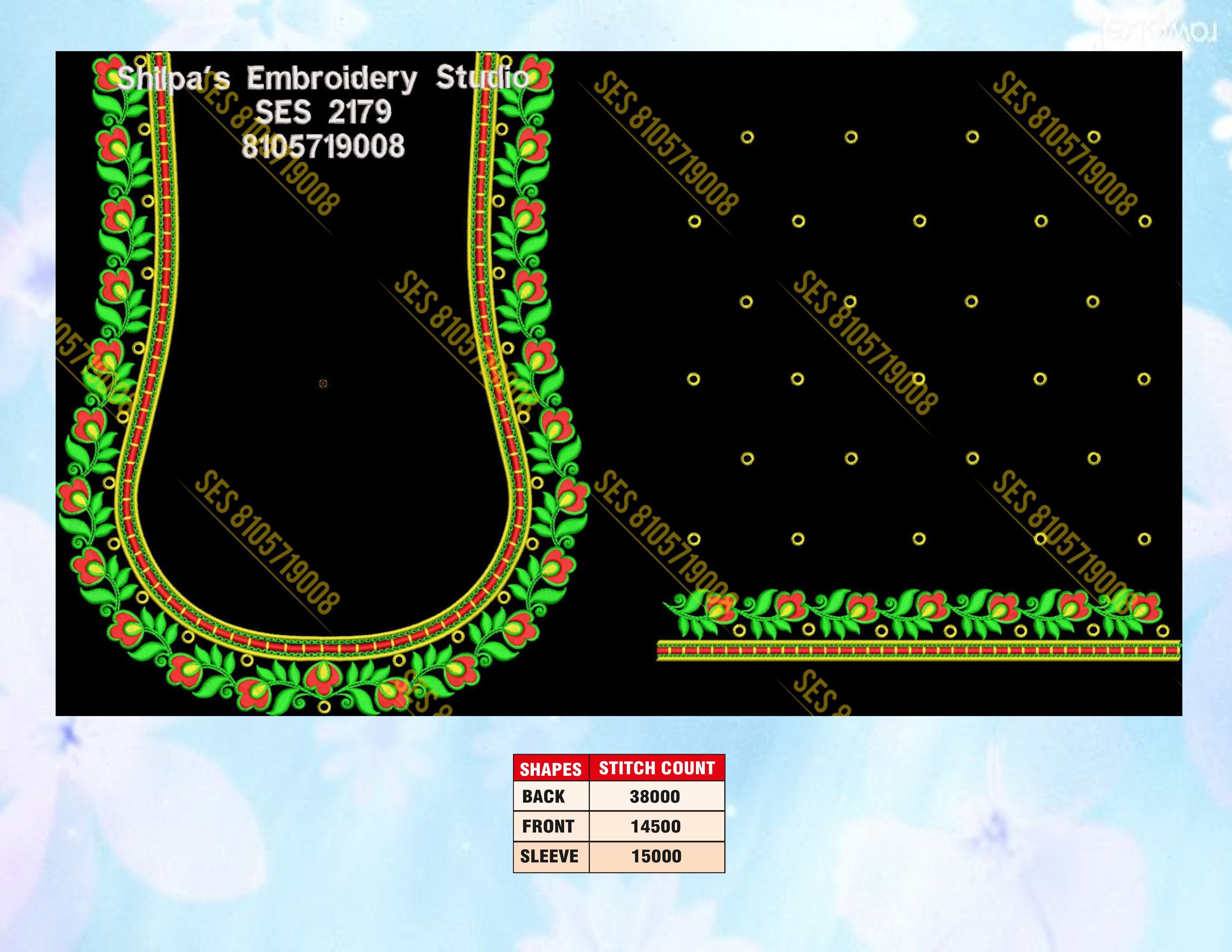 Embroidery Designs 2101-2200 Series