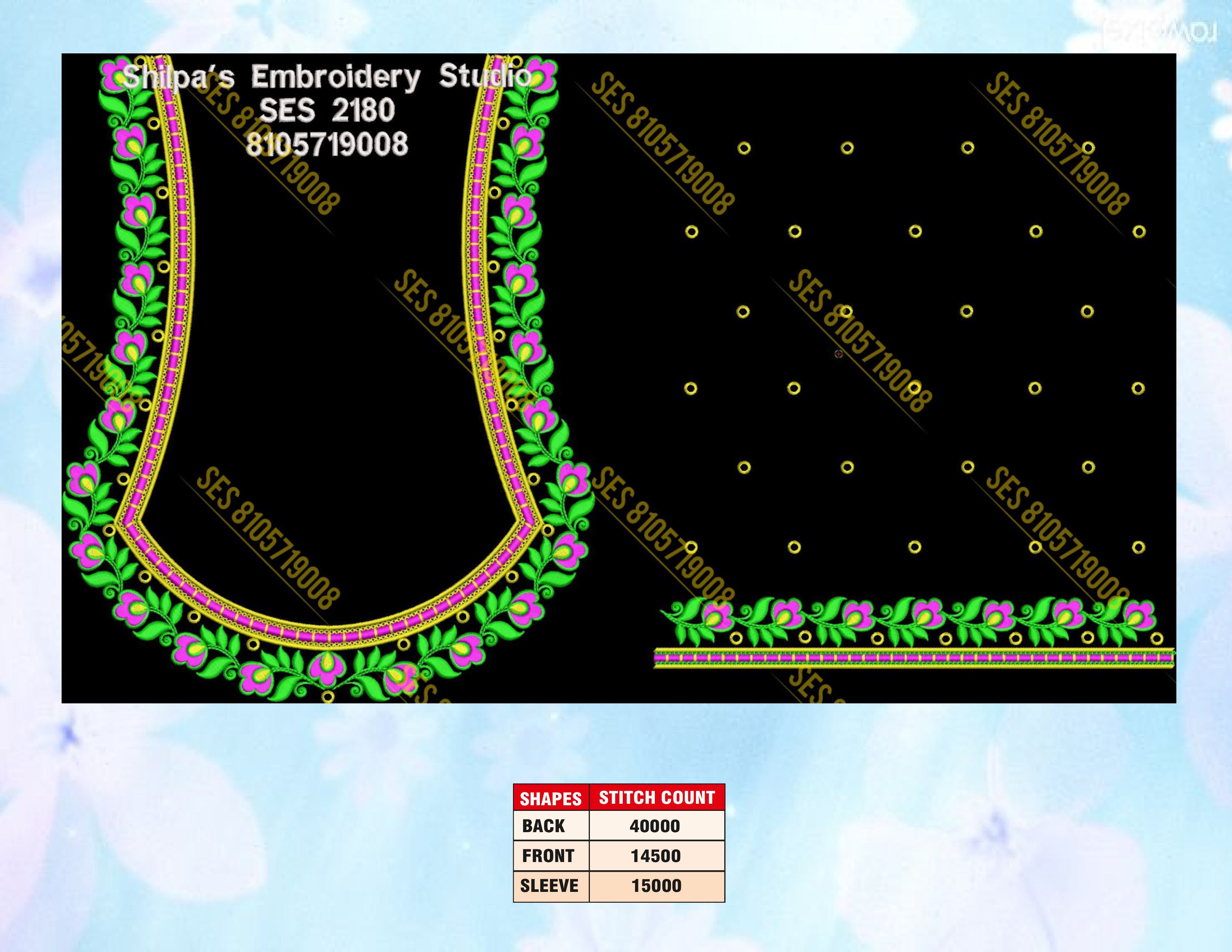Embroidery Designs 2101-2200 Series