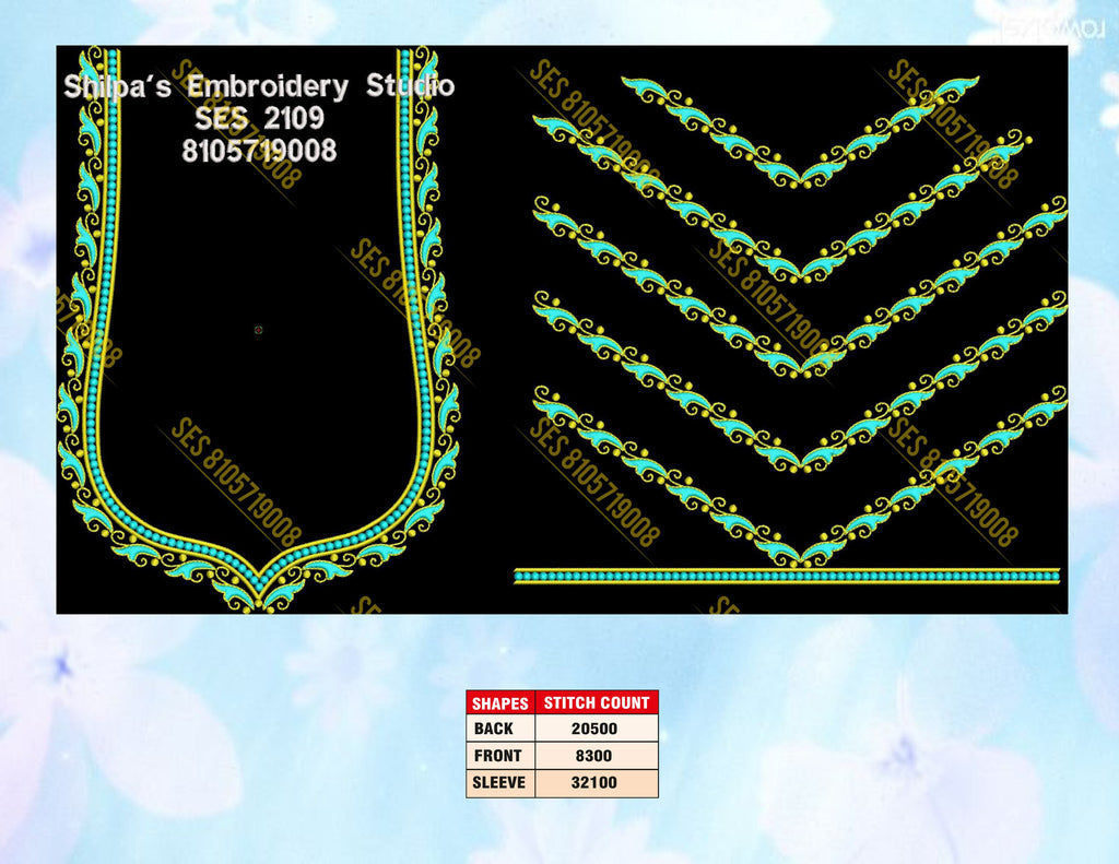 Embroidery Designs 2101-2200 Series