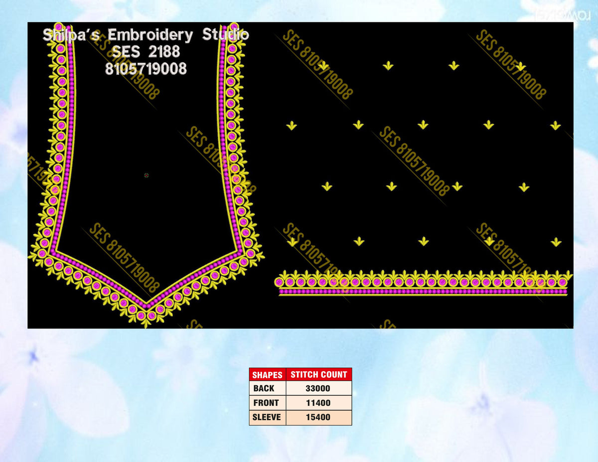 Embroidery Designs 2101-2200 Series