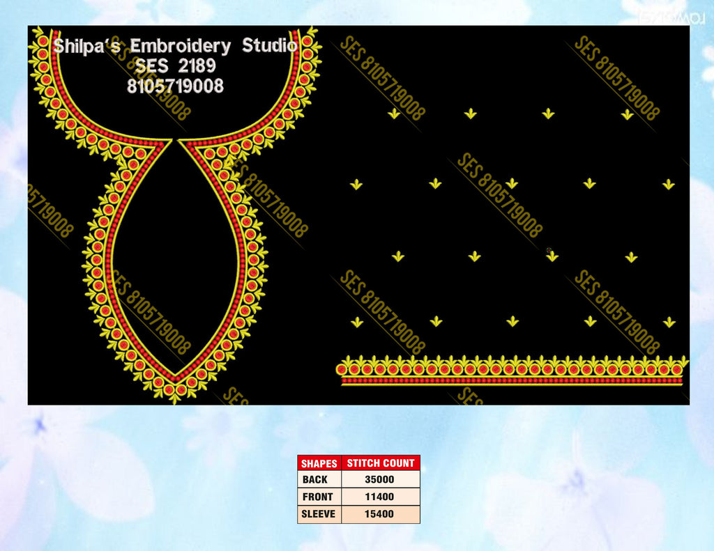 Embroidery Designs 2101-2200 Series