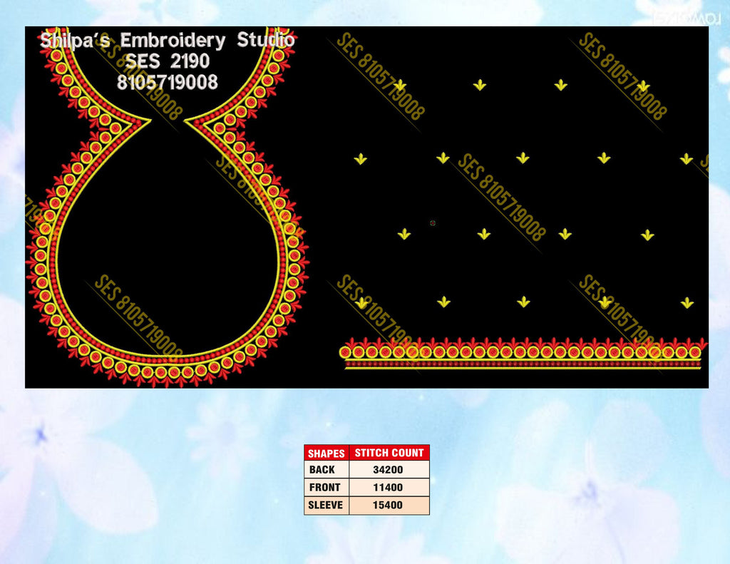 Embroidery Designs 2101-2200 Series
