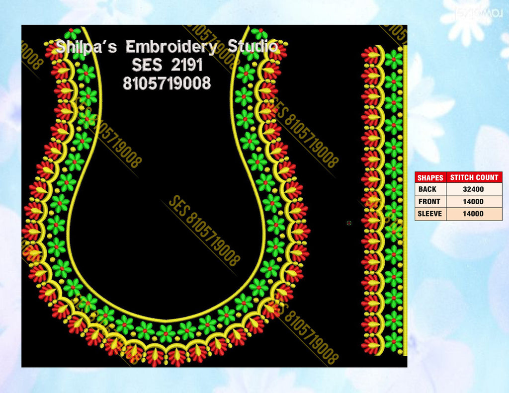Embroidery Designs 2101-2200 Series