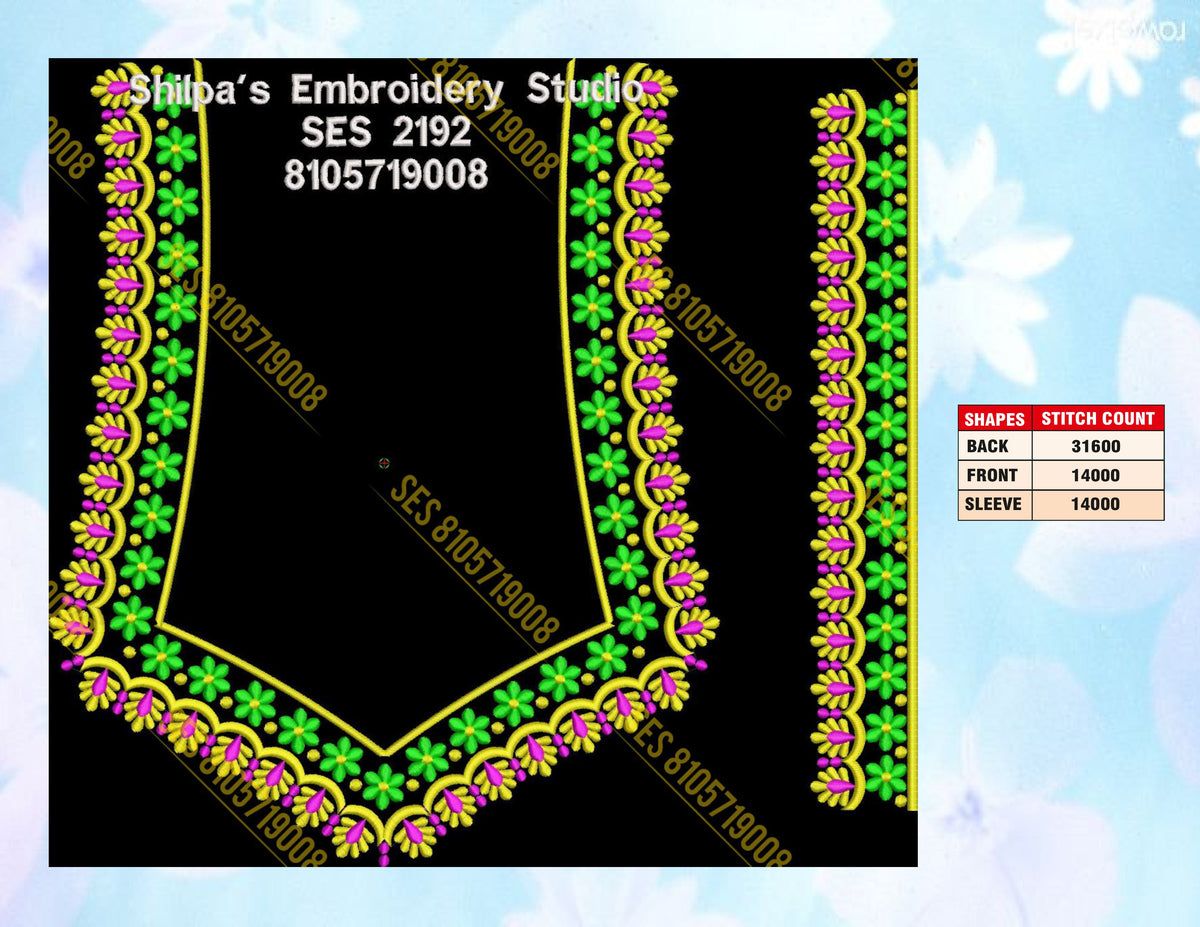 Embroidery Designs 2101-2200 Series