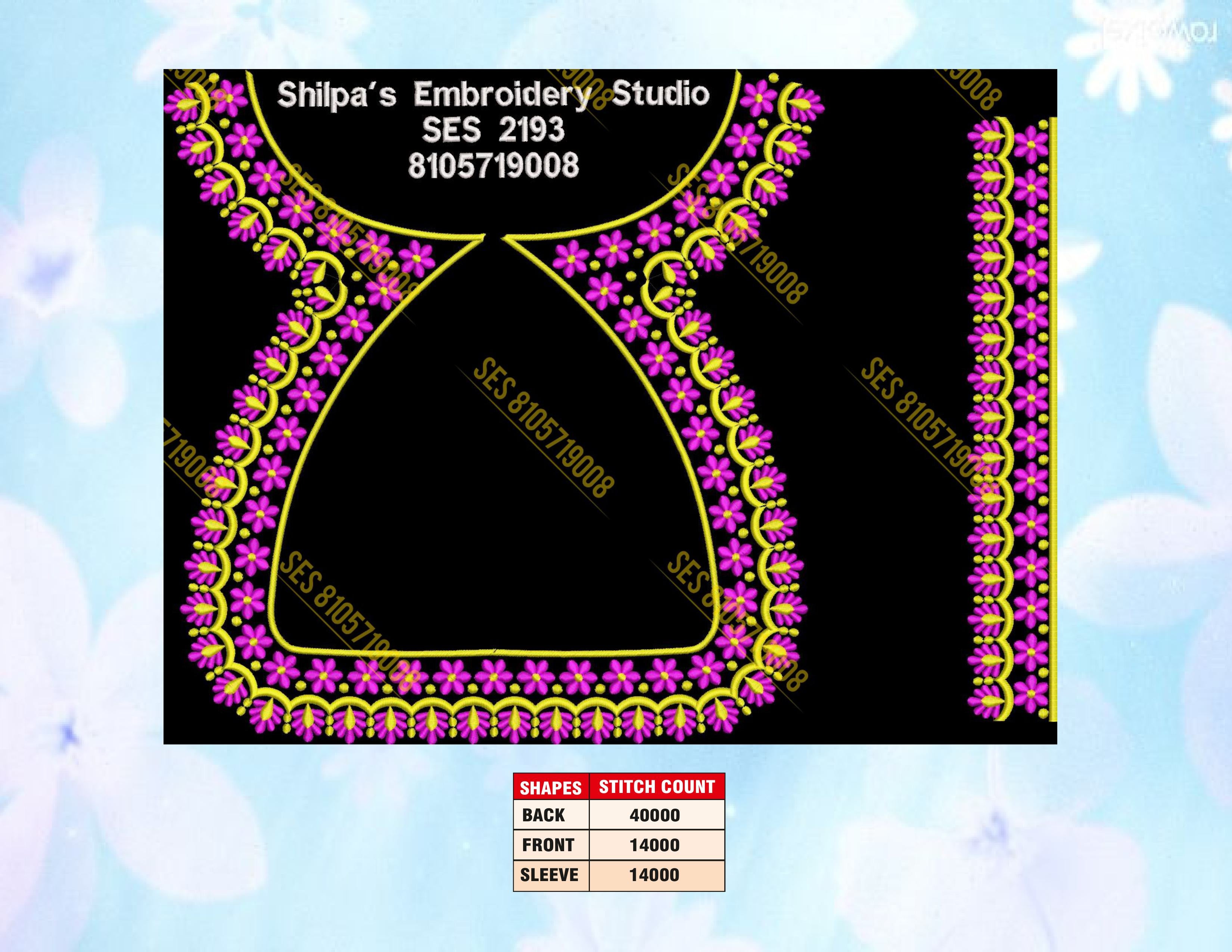 Embroidery Designs 2101-2200 Series