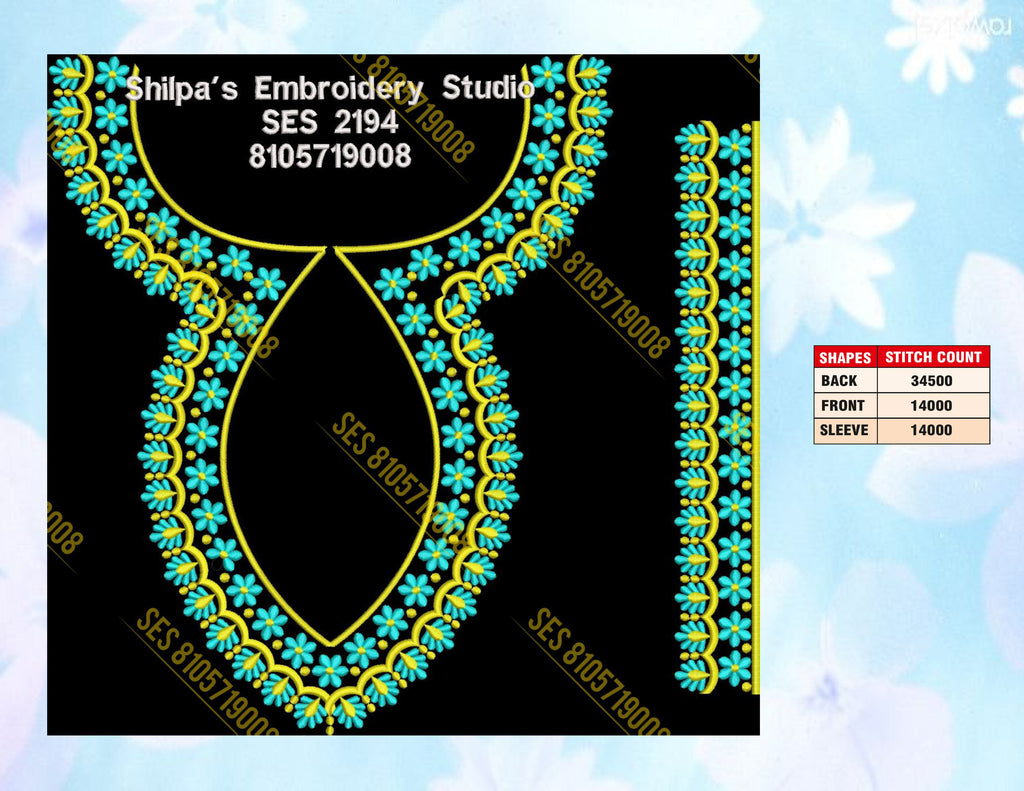 Embroidery Designs 2101-2200 Series
