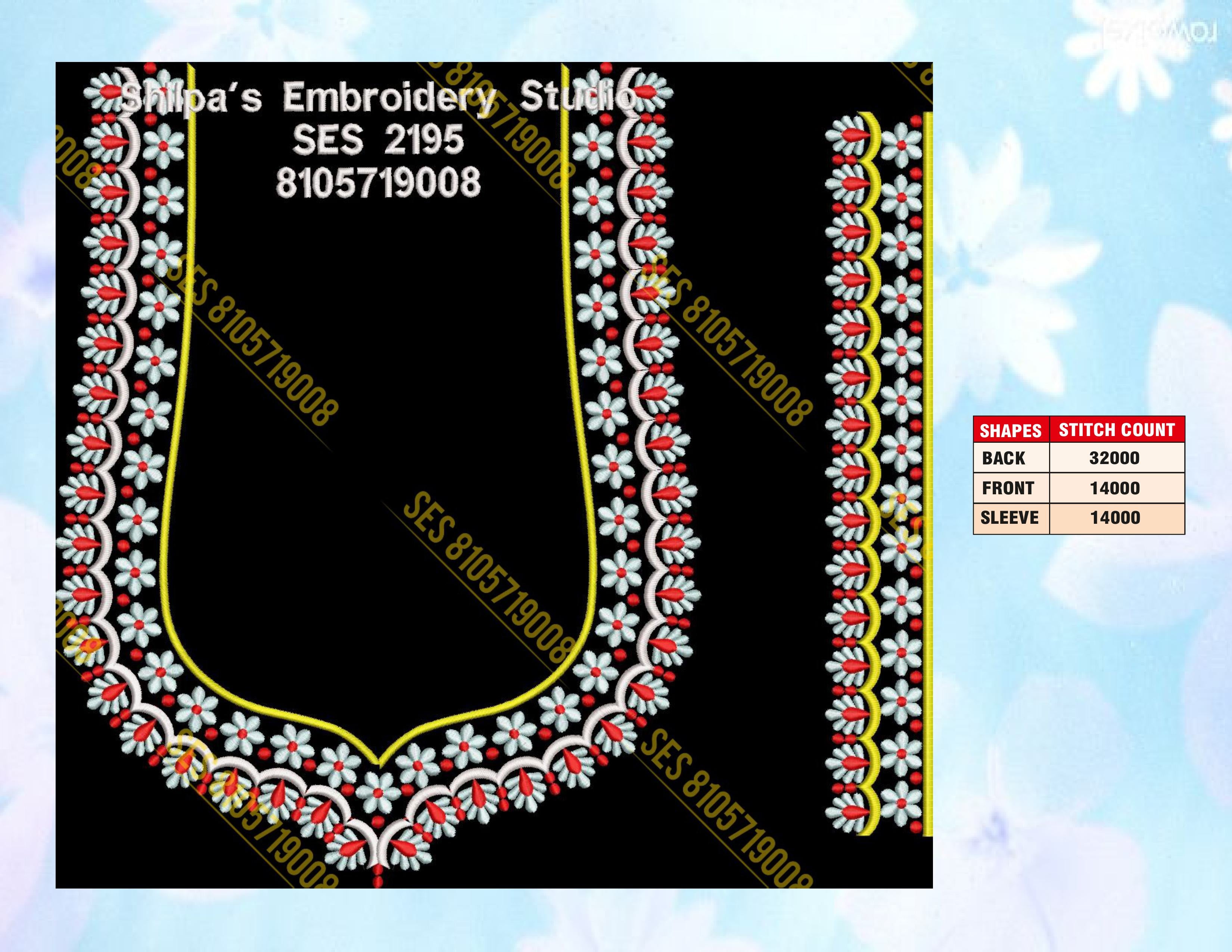 Embroidery Designs 2101-2200 Series