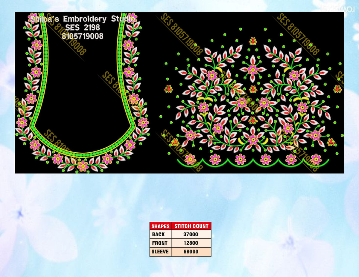 Embroidery Designs 2101-2200 Series