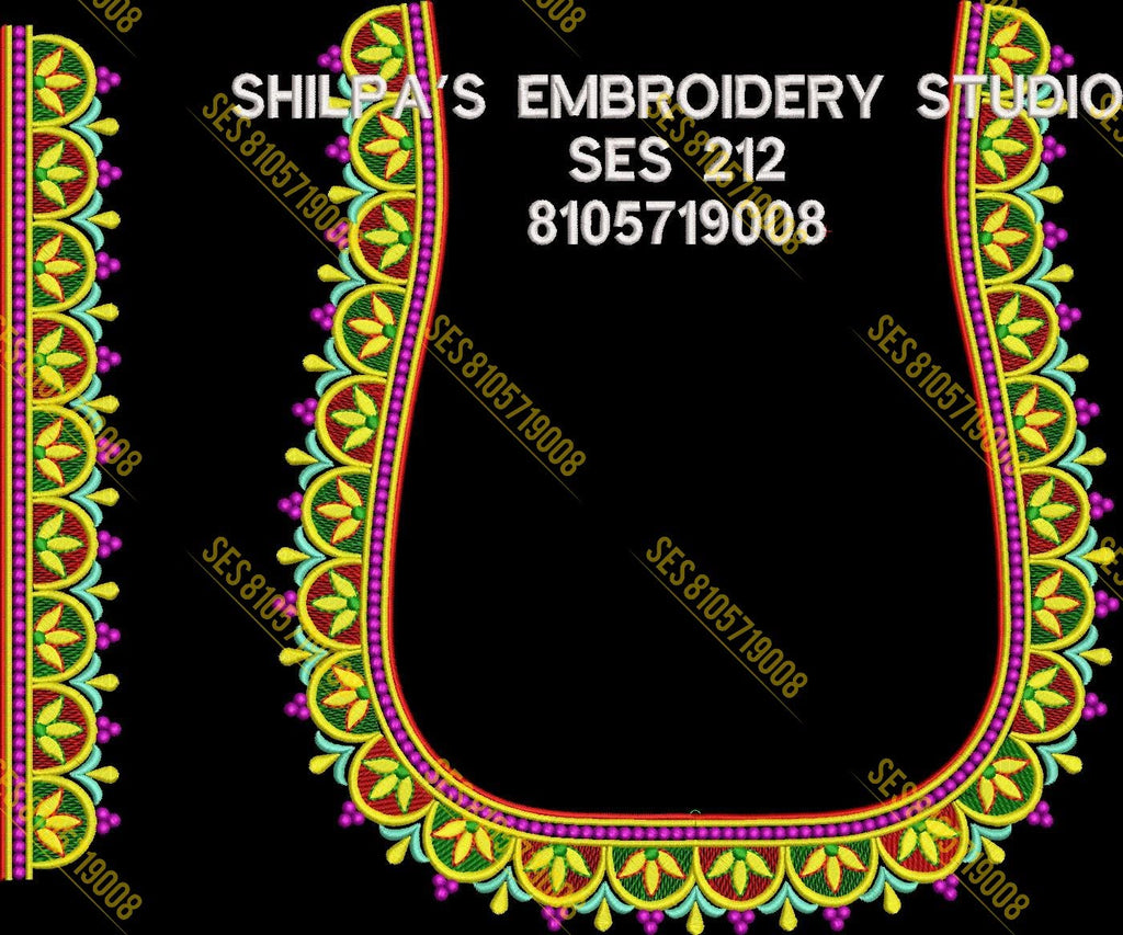 Embroidery Designs 201-300 Series