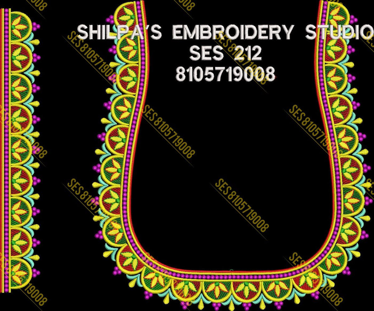 Embroidery Designs 201-300 Series