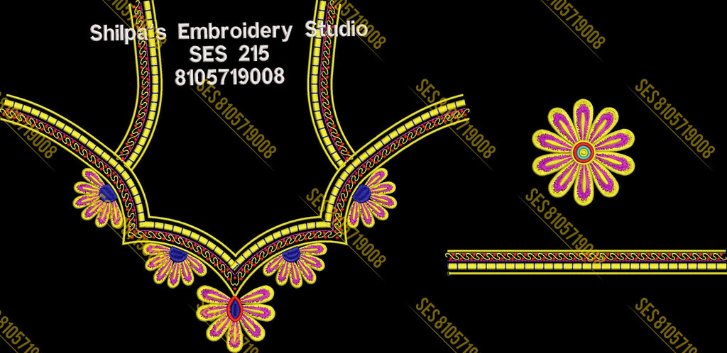 Embroidery Designs 201-300 Series