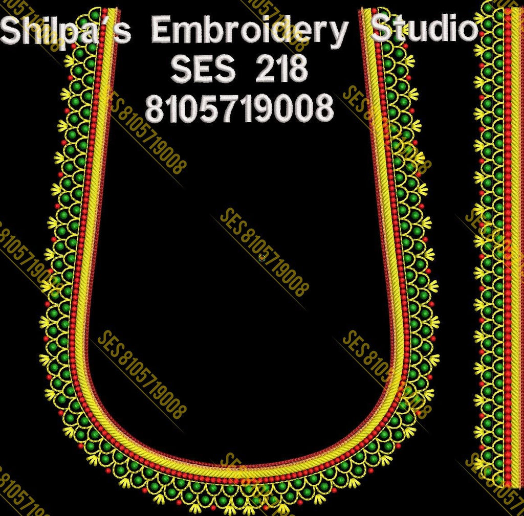 Embroidery Designs 201-300 Series