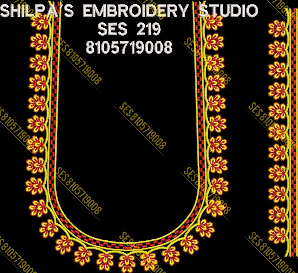 Embroidery Designs 201-300 Series