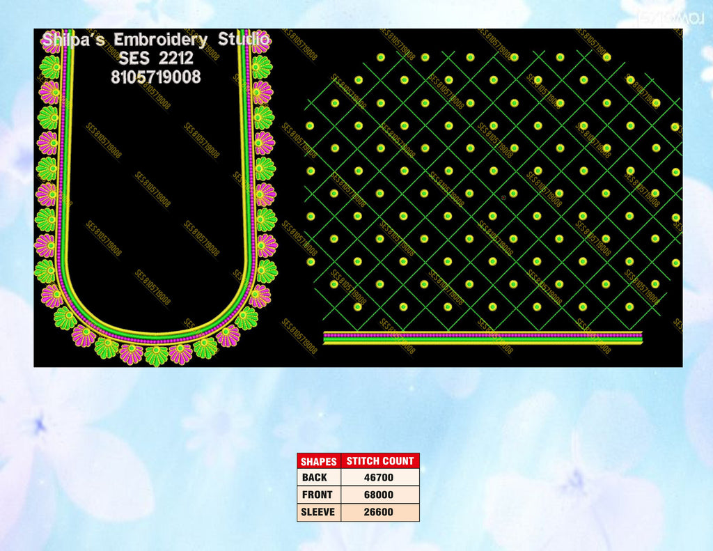 Embroidery Designs 2201-2300 Series