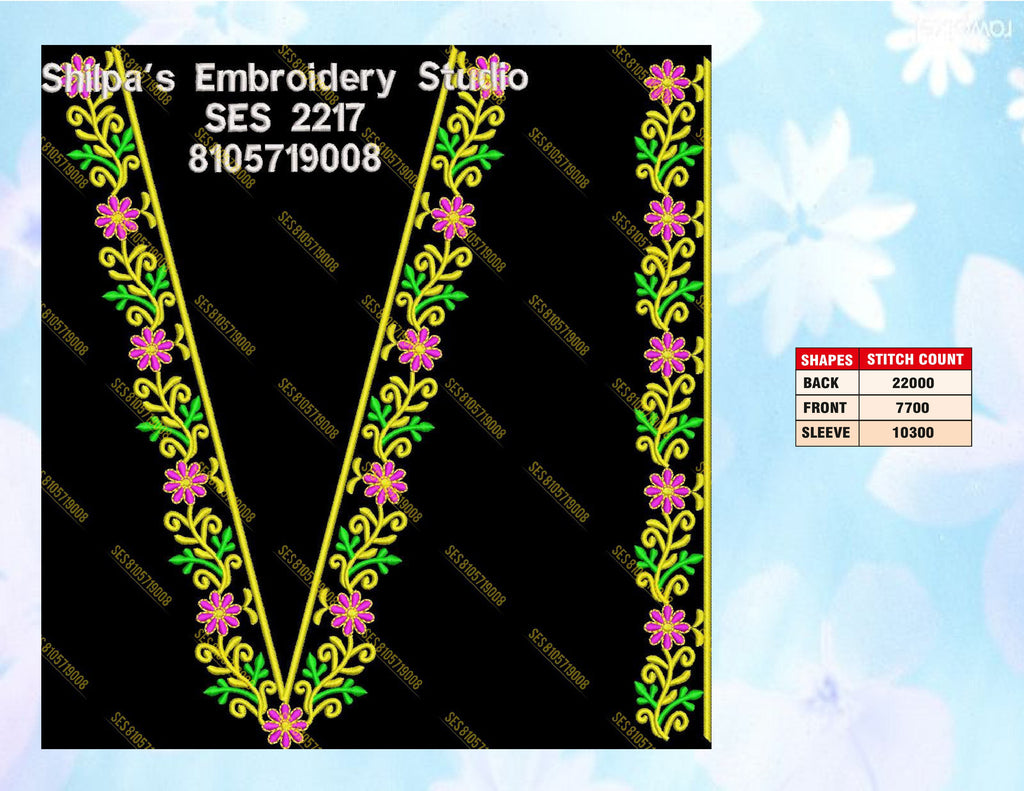 Embroidery Designs 2201-2300 Series
