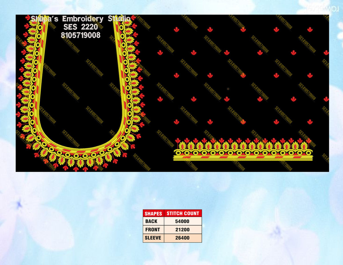 Embroidery Designs 2201-2300 Series